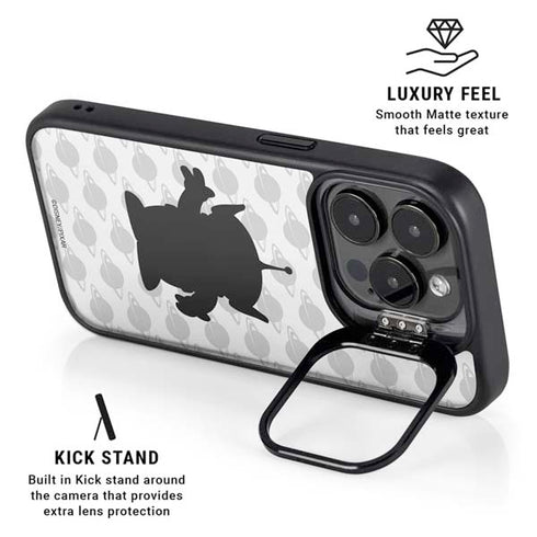 Disney Toy Story Alien Silhouette iPhone 15 Pro Kickstand Case